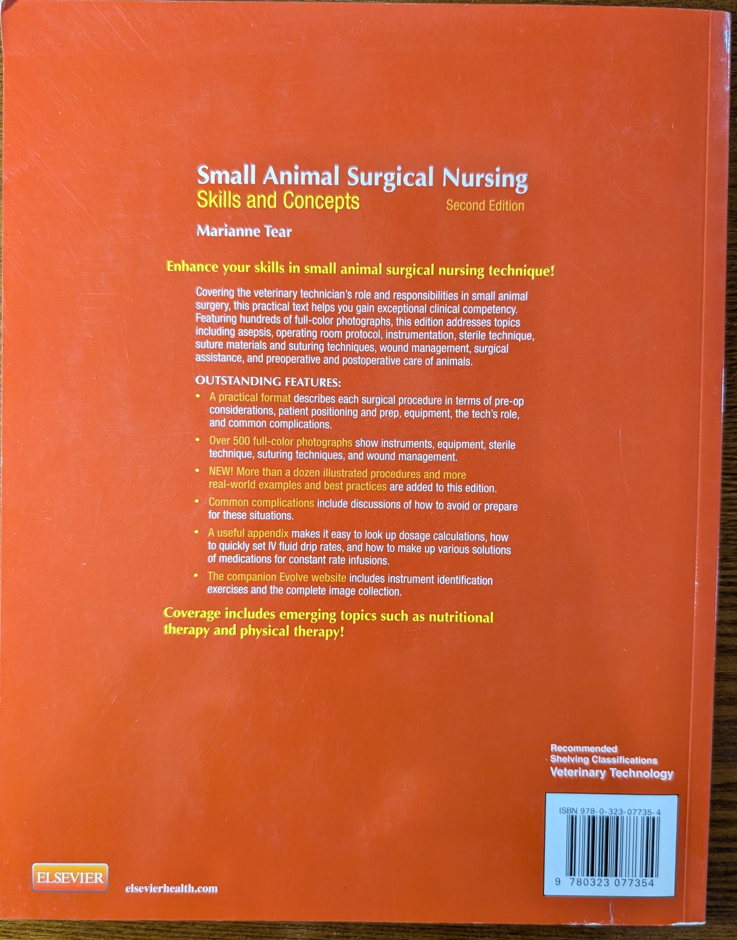 Small Animal Surgical Nursing 2nd Edition (Hardcover)