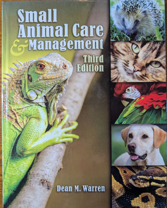 Small Animal Care Management 3rd Edition (Hardcover)